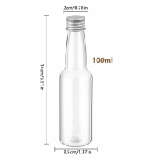 PLASTIC BOTTLE 14CM PACK 12
