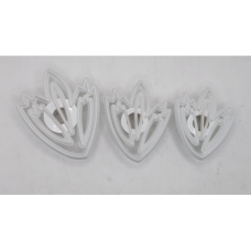 PLUNGER CUTTER FLOWERS 3'S