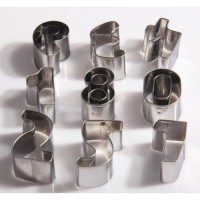 CUTTERS 123 NUMBERS 1-0 CUTTERS 123 NUMBERS 1-0