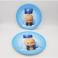 P/PLATES BABY BOSS 10'S