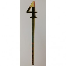 C/TOPPER NUMBER 7 GOLD
