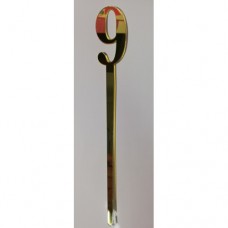 C/TOPPER NUMBER 9 GOLD