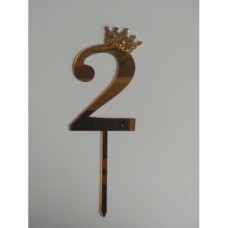 C/TOPPER NUM MINI 2 GOLD