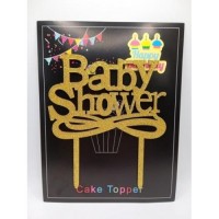 C/TOPPER BABY SHOWER GOLD