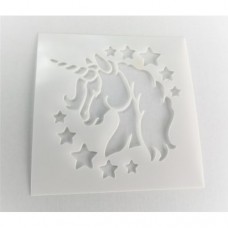 STENCIL UNICORN 14*14