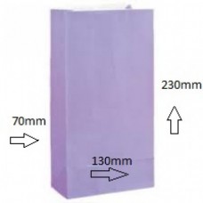 SO BAGS PURPLE 23X13CM 10'S