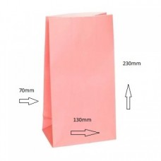 SO BAGS PINK 23X13CM 10'S