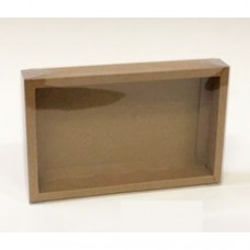 BOX COOKIE RECT KRAFT 216x138x60MM