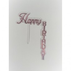 C/TOPPER HBD PINK (7 SHAPE)