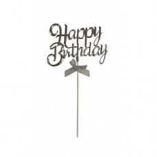 C/TOPPER HBD SILVER RIBBON