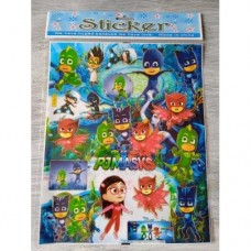 P/STICKERS PJ MASKS A4