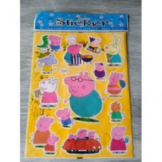 P/STICKERS PEPPA PIG A4