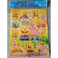 P/STICKERS SPONGE BOB A4