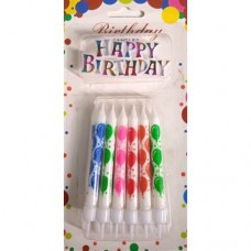 CANDLES HAPPY BIRTHDAY BALLOON PRIN 13'S