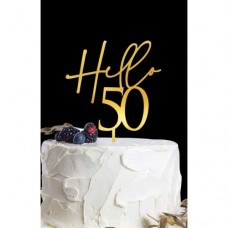 C/TOPPER HELLO 50 GOLD