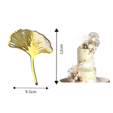 C/TOPPER GINKO LEAVE SINGLE GOLD
