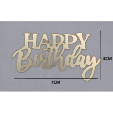 C/TOPPER HBD BADGE TINY