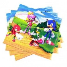 P/SERVIETTES SONIC 20'S