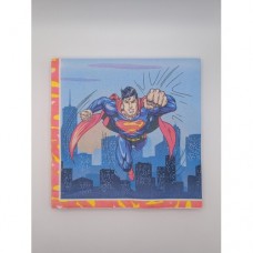 P/SERVIETTES SUPERMAN 20'S