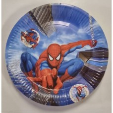 P/PLATES SPIDERMAN 10'S