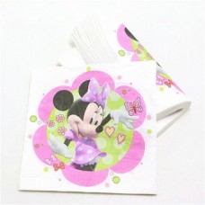 P/SERVIETTES MINNIE MOUSE 20'S