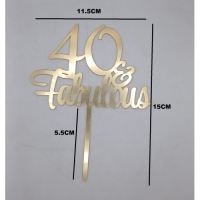 C/TOPPER 40 & FABULOUS GOLD