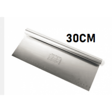 SCRAPER METAL 30CM ROUND HANDLE