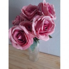 ROSE BUNCH LARGE PINK 6'S