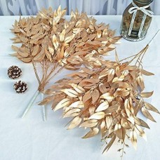 GOLD LEAVE ARTIFICIAL BUNCH..........