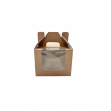 BOX BENTO CARRIER + INSERT KRAFT