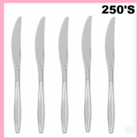 PLASTIC CLEAR KNIVES 250S