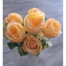 ROSE POLISH CORAL YELLOW 6 PRONGED