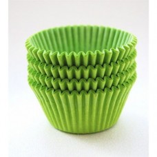 C/CAKE CUP 14/12 GREEN CRIMP 100'S