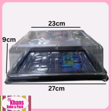 DOME + BASE SQUARE COMBO 27CM