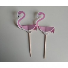 C/C/TOPPER FLAMINGO L10CM 6'S