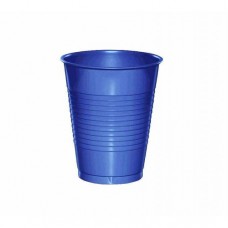 PLASTIC CUPS BLUE 200ML 50'S