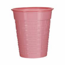 PLASTIC CUPS PINK 200ML 50'S