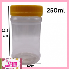 JAR ROUND CLEAR 250ML