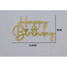 C/TOPPER HAPPY BIRTHDAY TINY