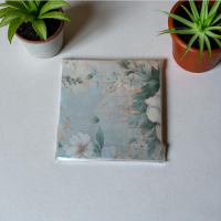 SERVITTES GREEN & CREAM FLOWER 20'S SERVITTES GREEN & CREAM FLOWER 20'S