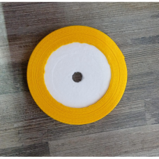 RIBBON SATIN YELLOW 1CM*220M
