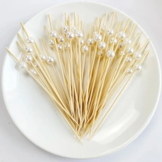 SKEWERS 12CM PEARL BALLS 25'S