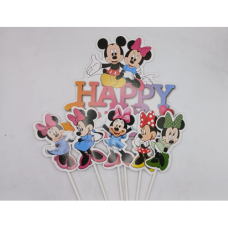 C/TOPPER SET MICKEY & MINNIE