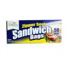 SANDWICH BAGS 16.5*14.9CM 50'S