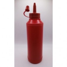 SQUEEZE BOTTLE RED 500ML