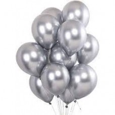 BALLOON METALIC SILVER 5'S