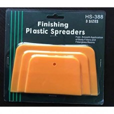 SCRAPER / SPREADERS PLASTIC 3'S