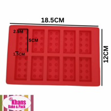SILICONE LEGO MOULD 10CAVITY