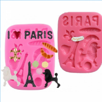 FONDANT MOULD PARIS SET