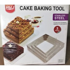 CAKE BAKING TOOL SET SQUARE